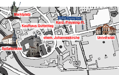 Karte von Eichstätt